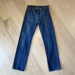 Vintage Levi’s 501xx Denim Blue Jeans USA Made 501-0000 Men’s 30x32